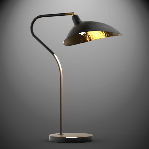 Beechnut 30 Arched Table Lamp. 