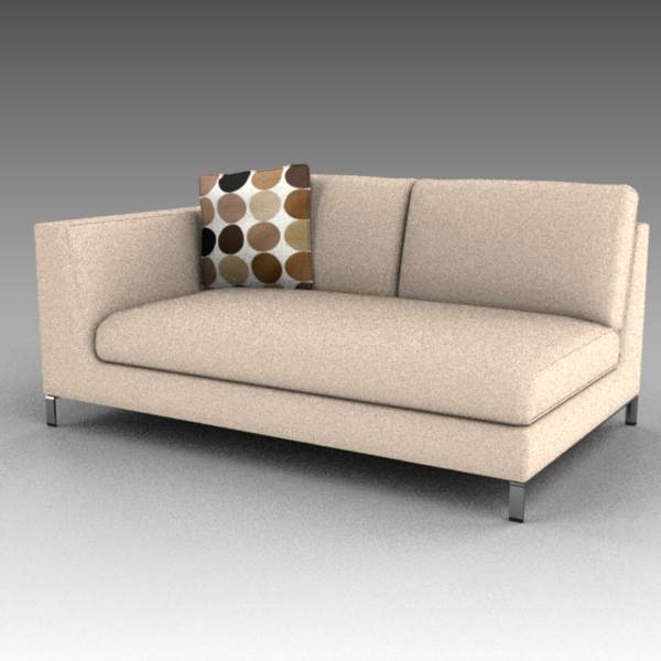 Ray sofa and modular sofa/chaise 
by B&B Ital.... 