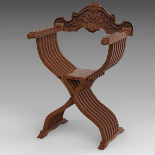Savonarola Antique X Chair. 