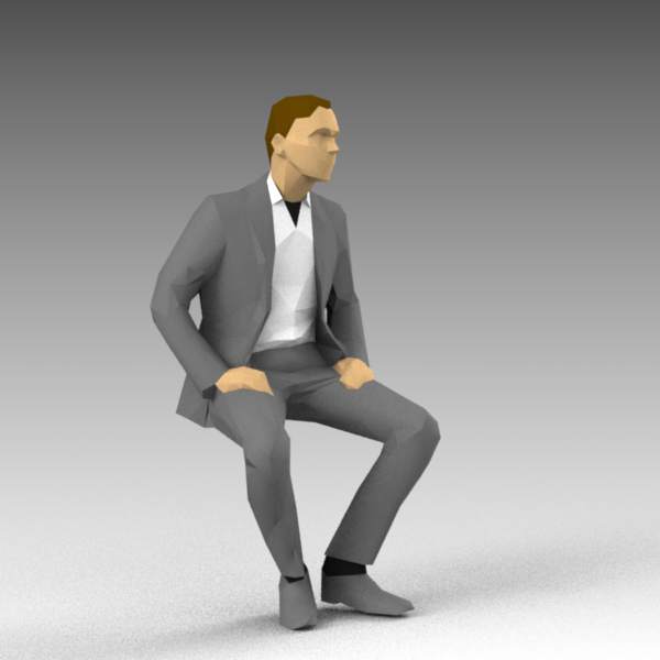 Trialing a new series of lower poly 
figures for .... 