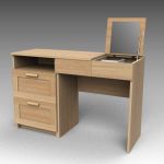 IKEA Brimnes dressing table in open 
configuratio...