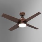 Mercer 52inches ceiling fan with 
lights