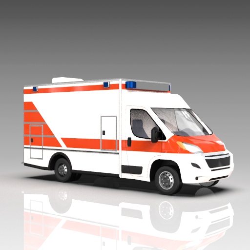 European Ambulances Set 1. 