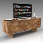 Anton solid wood sideboard and 
media console fro...
