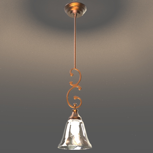 Somerset Bronze Pendant Lamp. 