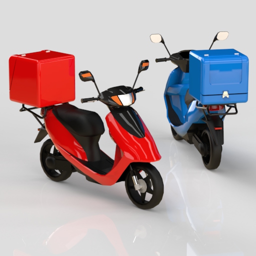 Generic Delivery Scooter. 