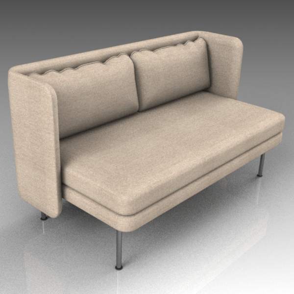 Bloke 60 inch sofa from Blu Dot. Arm 
and armless.... 