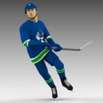 Ice hockey players Pt 2. Vancouver 
Canucks and g...