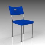 Generic side chair based on the IKEA 
Herman stee...
