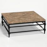 Parquet Wood Coffee Table