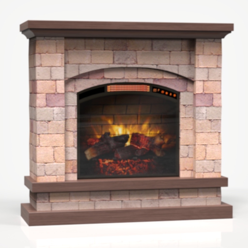 Allen Roth 43inches Fireplace. 