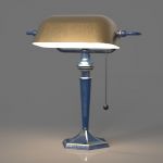 Alera Antique Banker Desk Lamp
