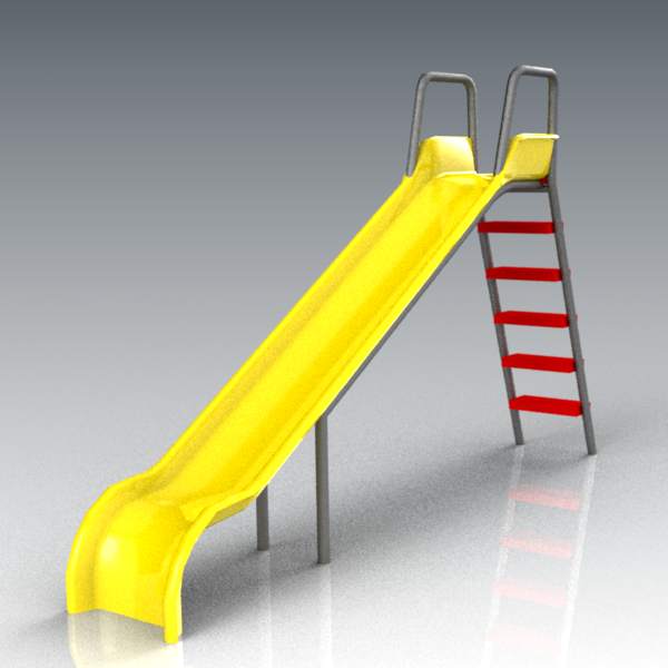 Children's slide. 