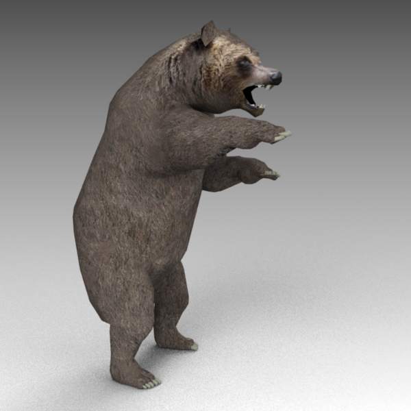 A 10ft/3m high rearing bear. For all 
those times.... 