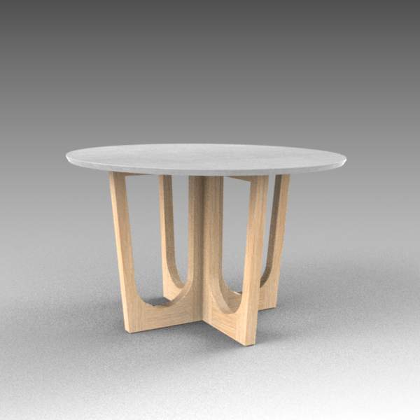 Grand Pedestal Dining Table by 
WUD Furniture. Ba.... 
