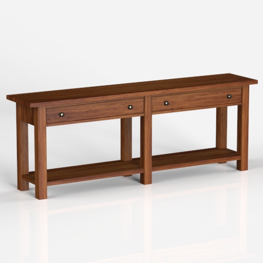 Benchwright Grand Console Table. 