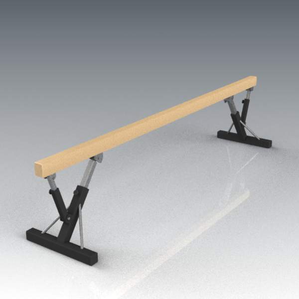 Balance beam; 5 metre competition length.. 
