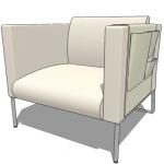 Generic armchair c/w detachable side pocket


...