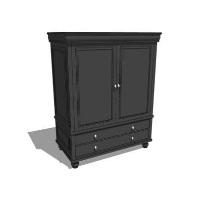 Black Armoire. This model is also fully funtional..... 