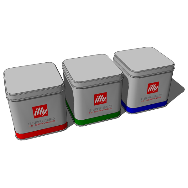 Illy coffee canisters for espresso pads (18 servin.... 
