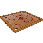 Good old carrom board game,
for space filling