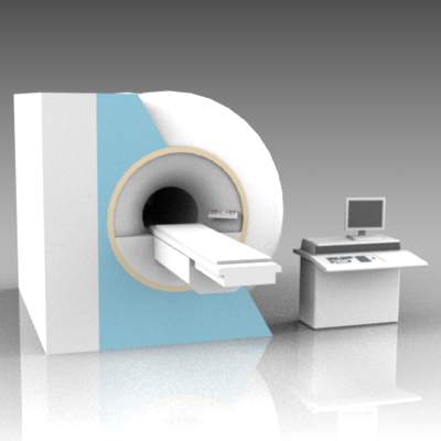 Magnetic Resonance Imager with control console.. 
