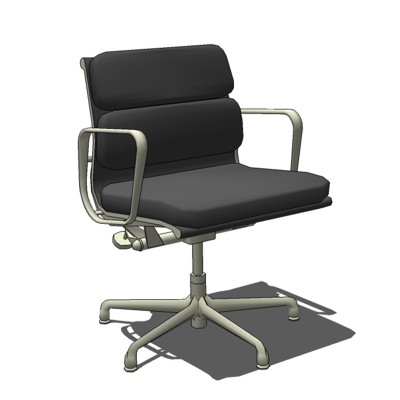 Eames SoftPad Management Chair by Herman Miller. W.... 