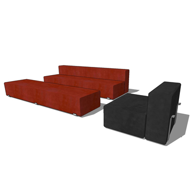 Marcel single sofa set by Santa & Cole, designed b.... 