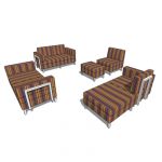 Snap sofa set by La-Z-Boy Inc. designed by Todd Ol...