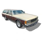 Photo real 1980's Chevrolet Caprice Station Wagon
