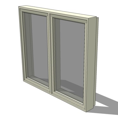 CN2-Class DOUBLE Casement Window 200 Series by And.... 