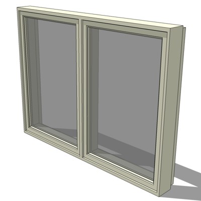 C2-Class DOUBLE Casement Window 200 Series by Ande.... 