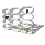 Brick shelving units by Cappellini, designed by Ro...
