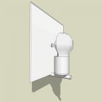 On W1 and W3 wall light fittings by Prandina, desi...