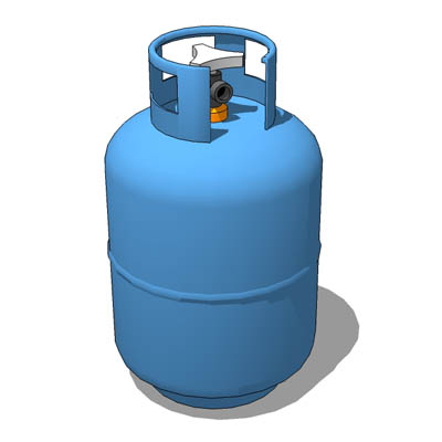 20 lb / 10 Kg gas bottle for barbecue,camping yach.... 