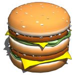 America's most eaten burger, the Big Mac.