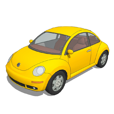 New Volkswagen Beetle. 