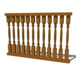 TRN101 Baluster. Shown in 4' section. 6' offered i...