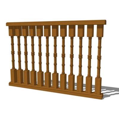 TRN104 Railing. Shown in 4' section.. 