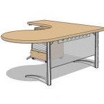 210cm manager table