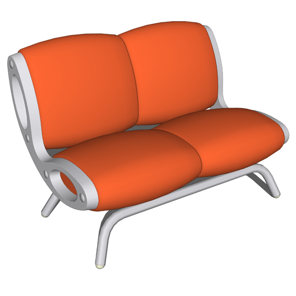Gluon sofas in 2 configurations by Moroso. Designe.... 