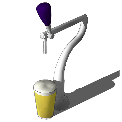 Beertap commonly found in restaurants, bars, pubs,.... 