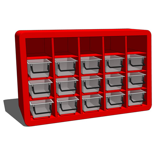 Baseline storage cubbies by Angeles for elementary.... 