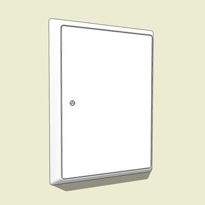 UK specific electric meter cupboard for external i.... 