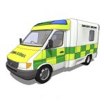 Mercerdes Benz Sprinter. Ambulance and van