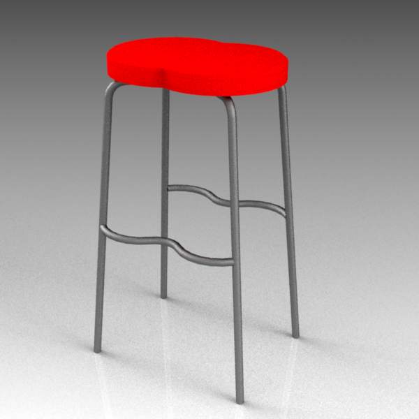 Bonan bar stool by Materia. 