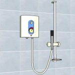 Generic water heater and shower set