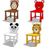 Kid's chair-cartoon charater series