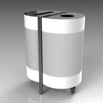 Duo recycle bin by Materia