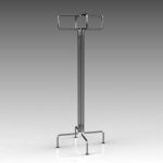 Flax coatstand by Materia